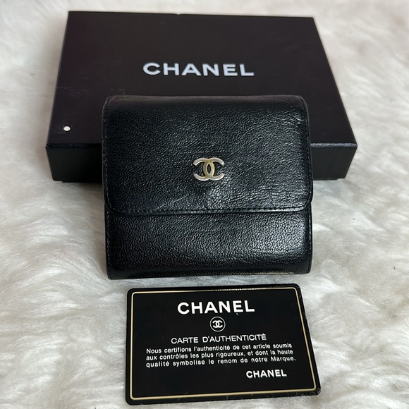 💯Authentic Chanel Short Trifold Wallet🍀 - Picture 4 of 14